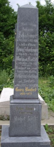 Schachinger Georg 1828-1889 Kieltsch Maria 1834-1891 Grabstein